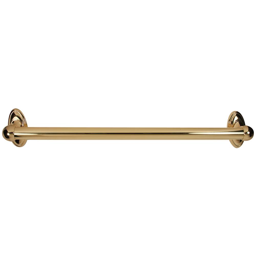 Alno Grab Bars Shower Accessories item A8022-24-PB