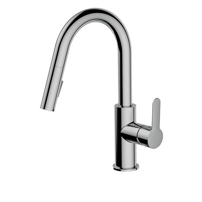 Aquabrass Pull Down Faucet Kitchen Faucets item ABFK6545BPC