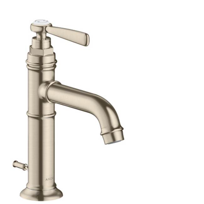 Russell HardwareAxorMontreux Single-Hole Faucet 100 with Pop-Up Drain, 1.2 GPM in Brushed Nickel