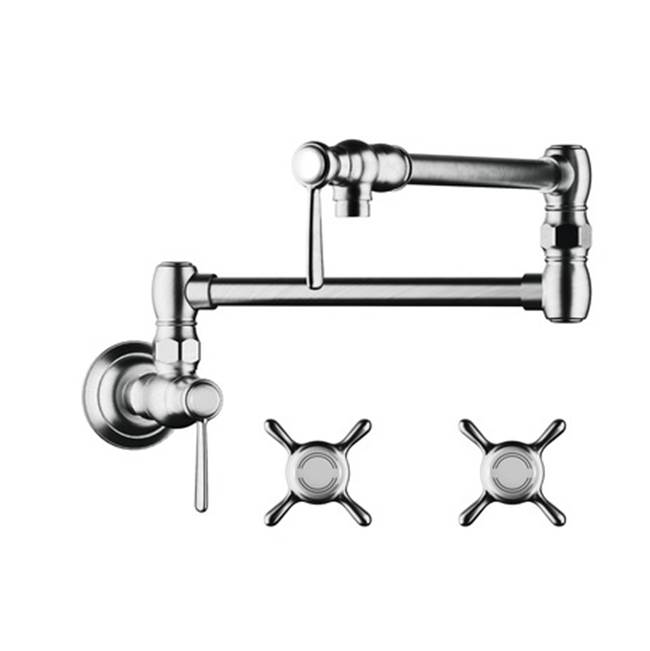 Russell HardwareAxorMontreux Pot Filler, Wall-Mounted in Chrome