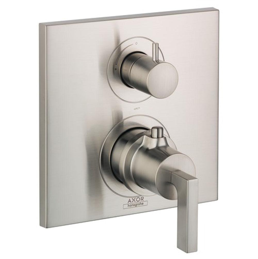 Russell HardwareAxorCitterio Thermostatic Trim with Volume Control in Brushed Nickel