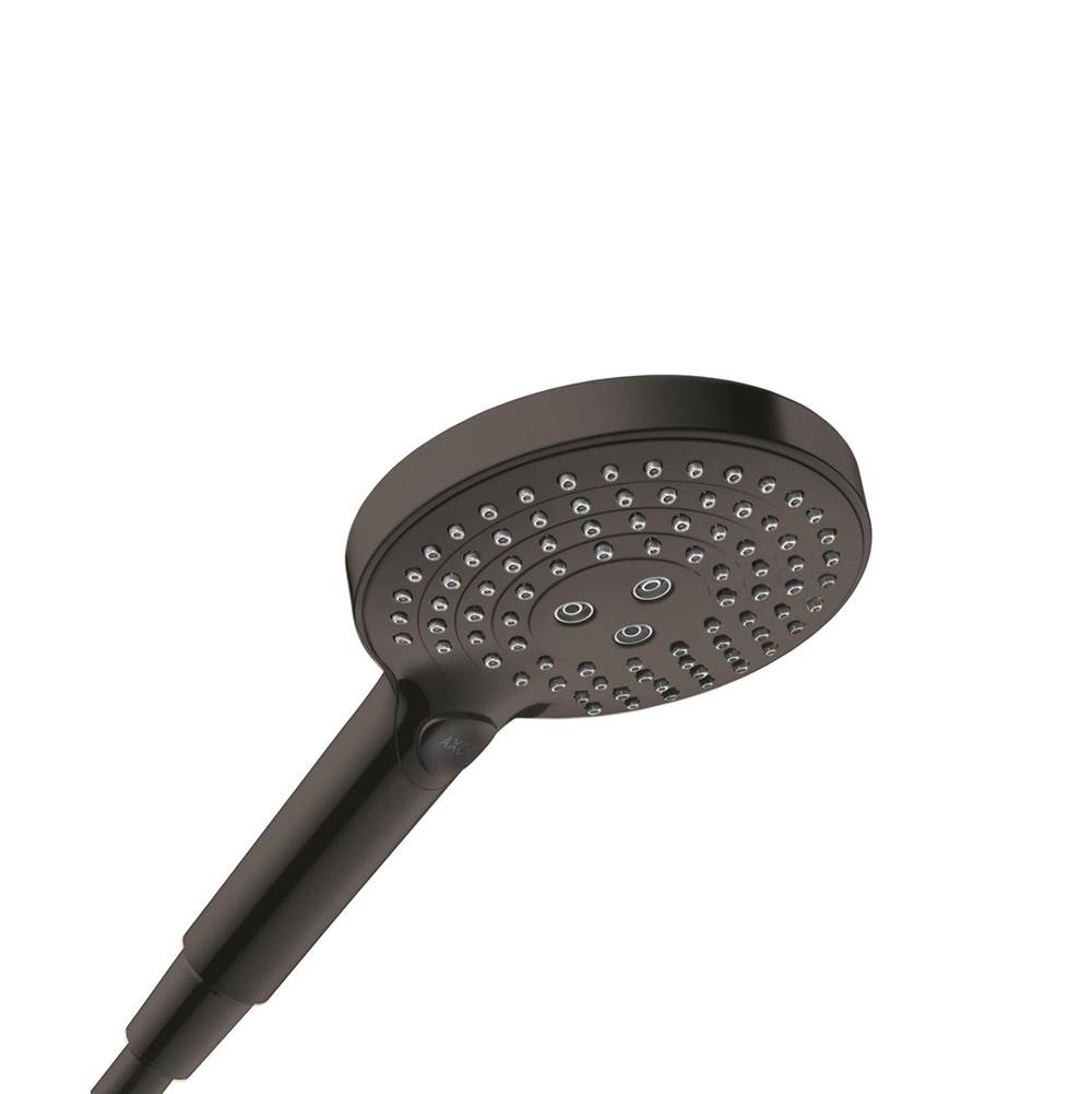 Russell HardwareAxorShowerSolutions Handshower 120 3-Jet, 1.75 GPM in Polished Black Chrome