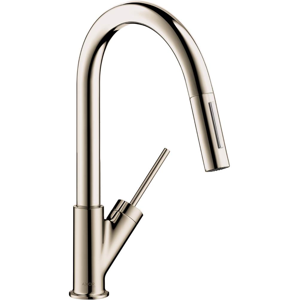 Russell HardwareAxorStarck Prep Kitchen Faucet 2-Spray Pull-Down, 1.75 GPM in Polished Nickel