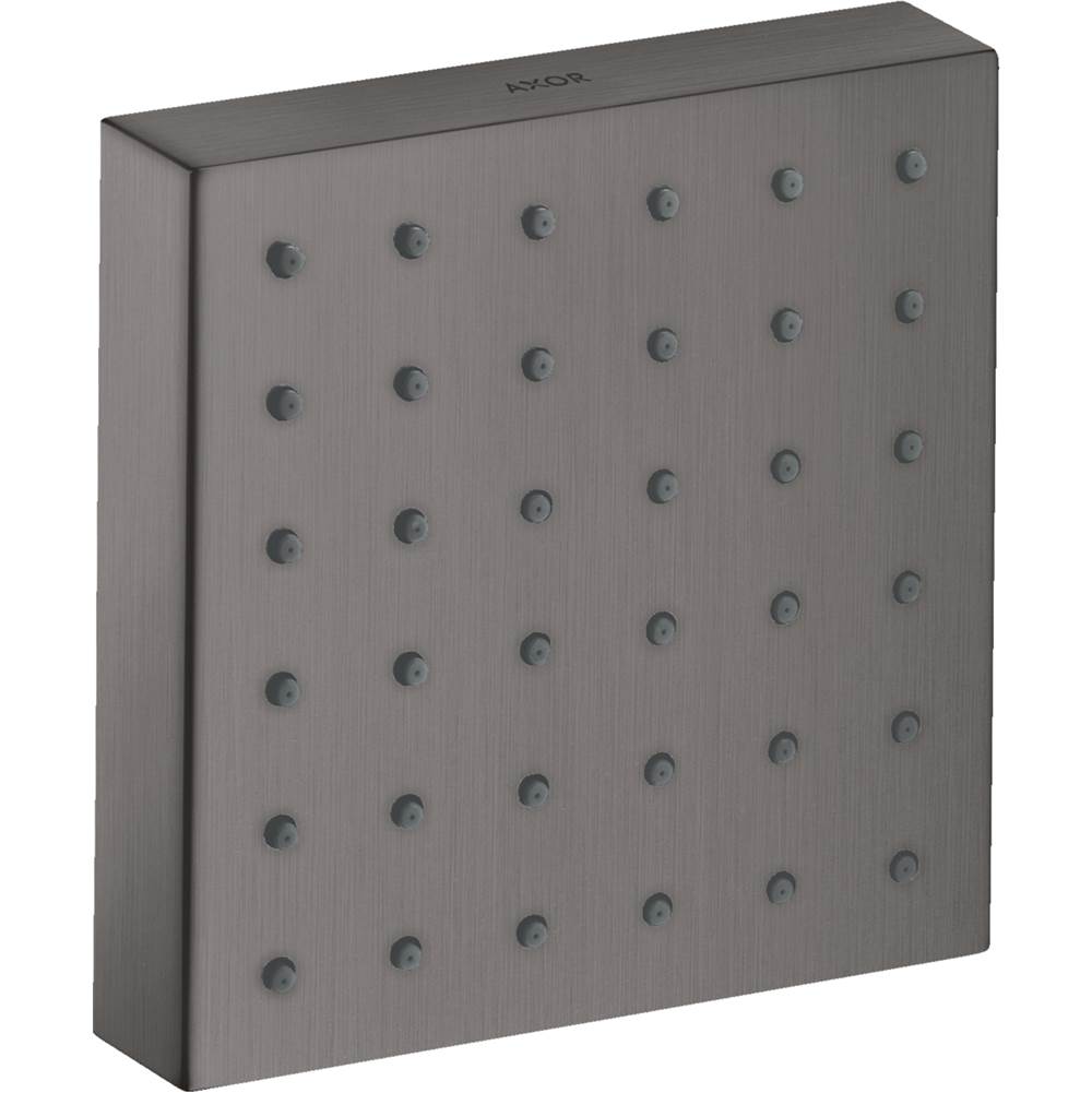 Russell HardwareAxorShowerSolutions Shower Module 5'' x 5'' Square in Brushed Black Chrome
