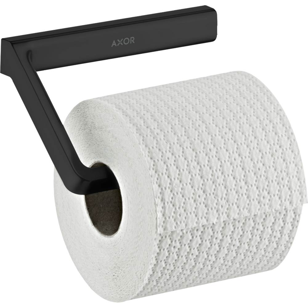 Russell HardwareAxorUniversal SoftSquare Toilet Paper Holder without Cover in Matte Black