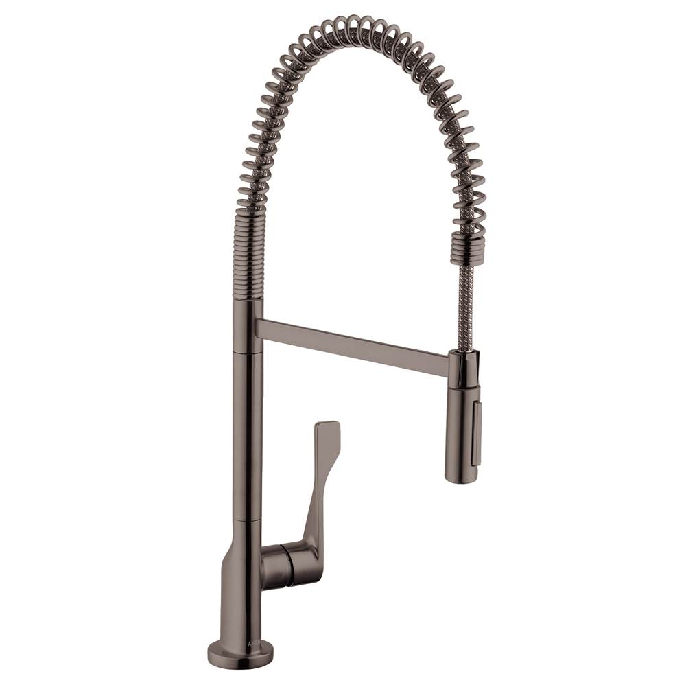 Russell HardwareAxorCitterio  Semi-Pro Kitchen Faucet 2-Spray, 1.75 GPM in Brushed Black Chrome