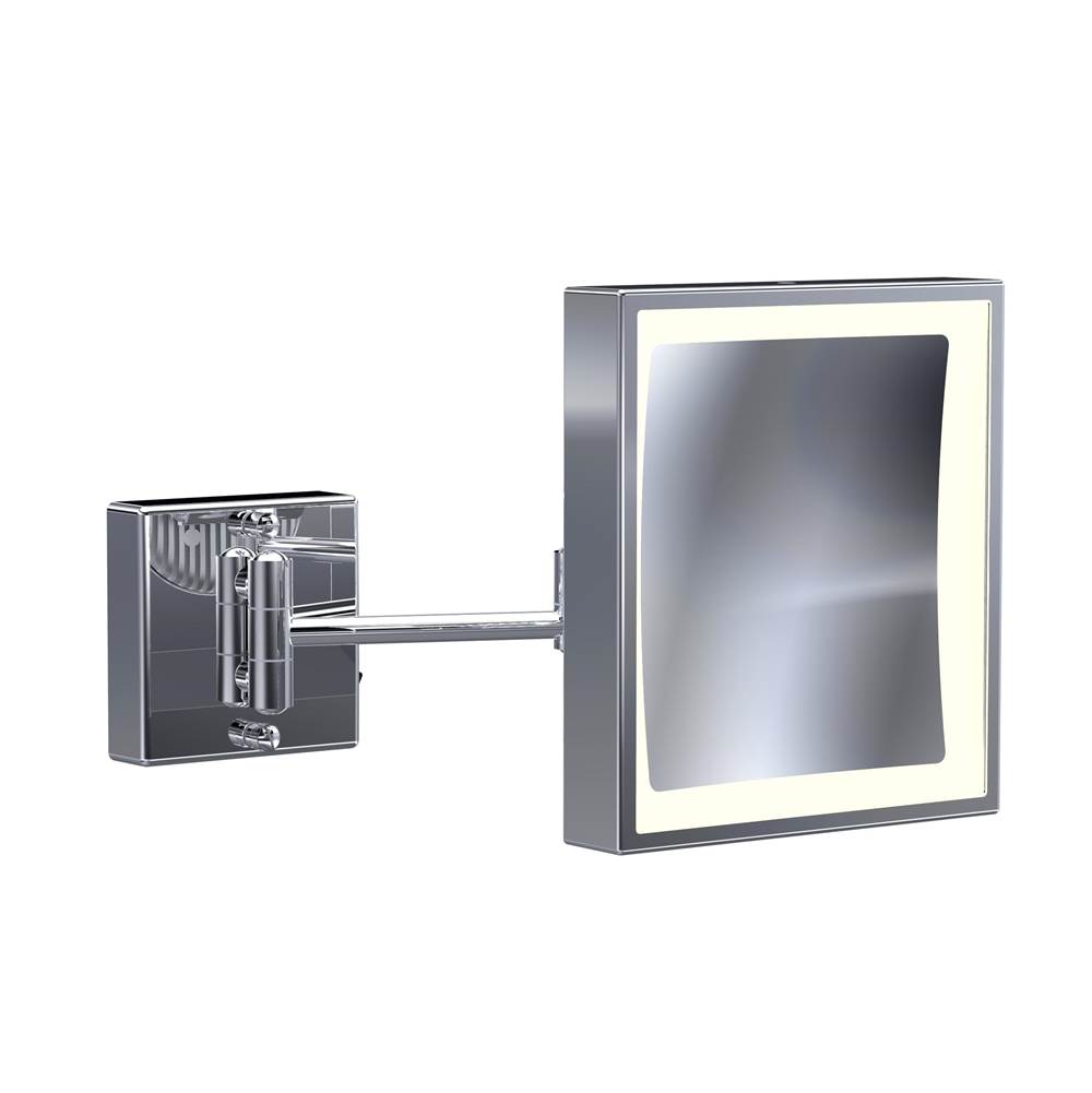 Baci Mirrors Magnifying Mirrors Bathroom Accessories item BSR-202-CHR