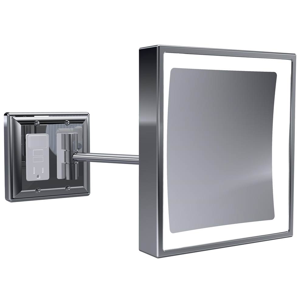 Baci Mirrors Magnifying Mirrors Bathroom Accessories item BSR-209-BNZ