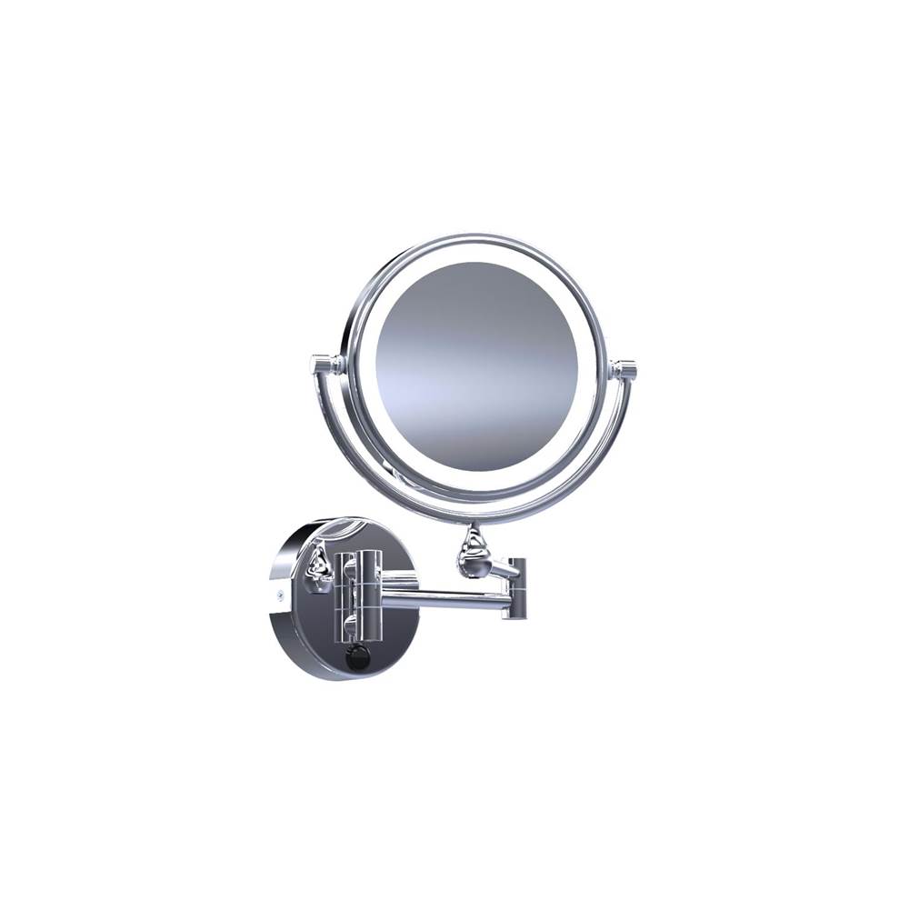 Baci Mirrors Magnifying Mirrors Bathroom Accessories item EH40-CHR