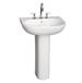 Barclay - 3-2028WH - Complete Pedestal Bathroom Sinks