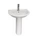 Barclay - 3-294WH - Complete Pedestal Bathroom Sinks