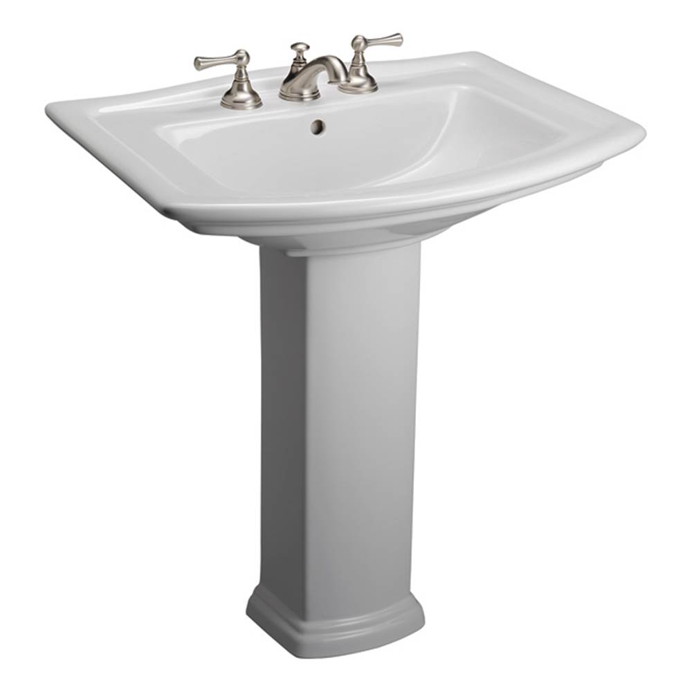 Barclay Complete Pedestal Bathroom Sinks item 3-414WH