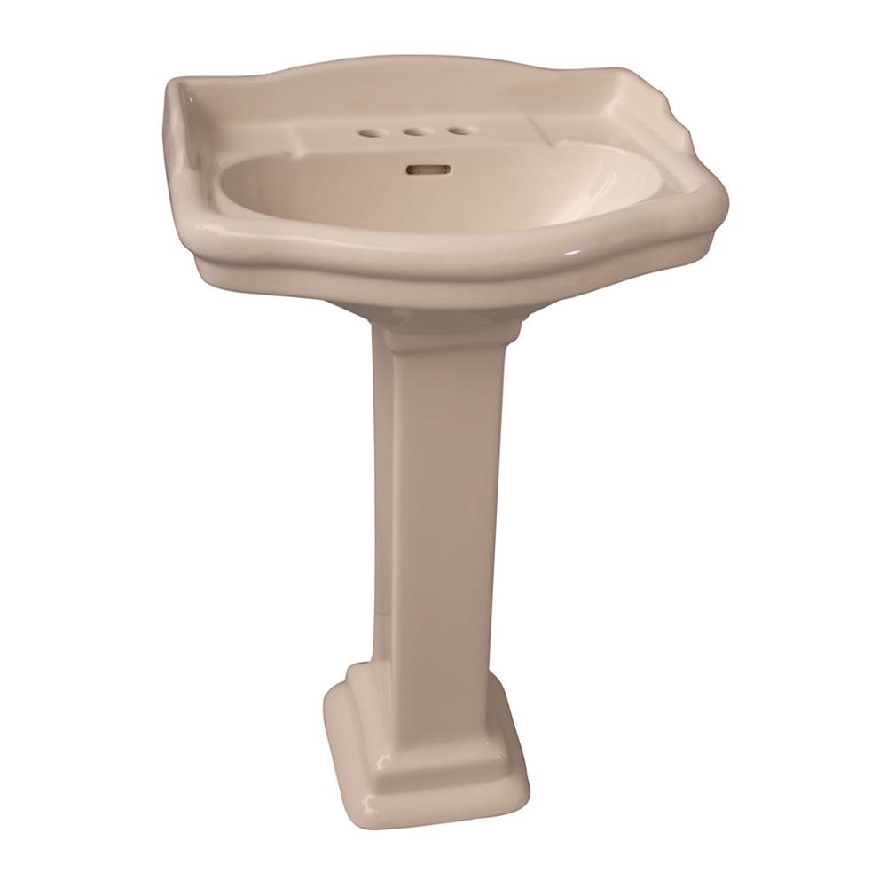 Russell HardwareBarclayStanford 550 Pedestal Lavatory, 4''cc, Bisque