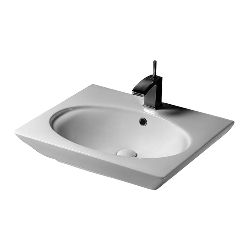 Barclay Wall Mount Bathroom Sinks item 4-375WH