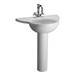 Barclay - 3-611WH - Complete Pedestal Bathroom Sinks