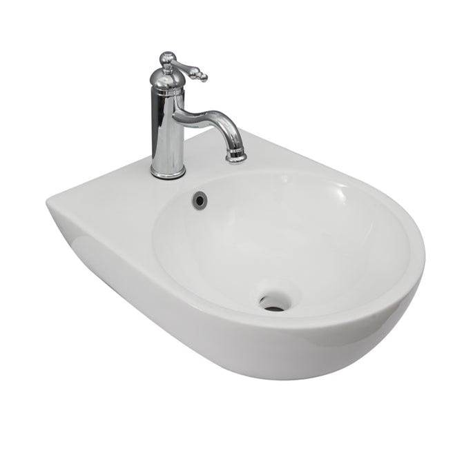 Barclay  Bathroom Sinks item 4-1124WH