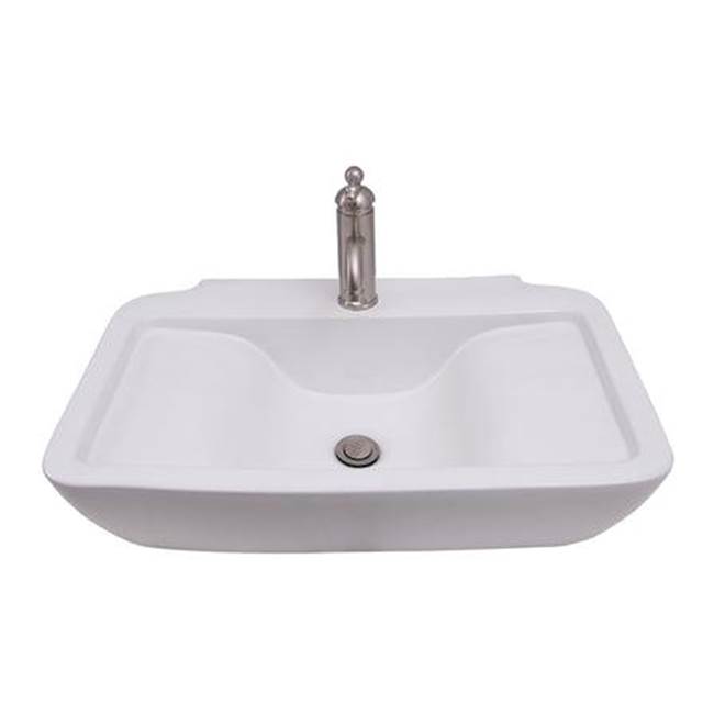 Barclay  Bathroom Sinks item 4-1127WH