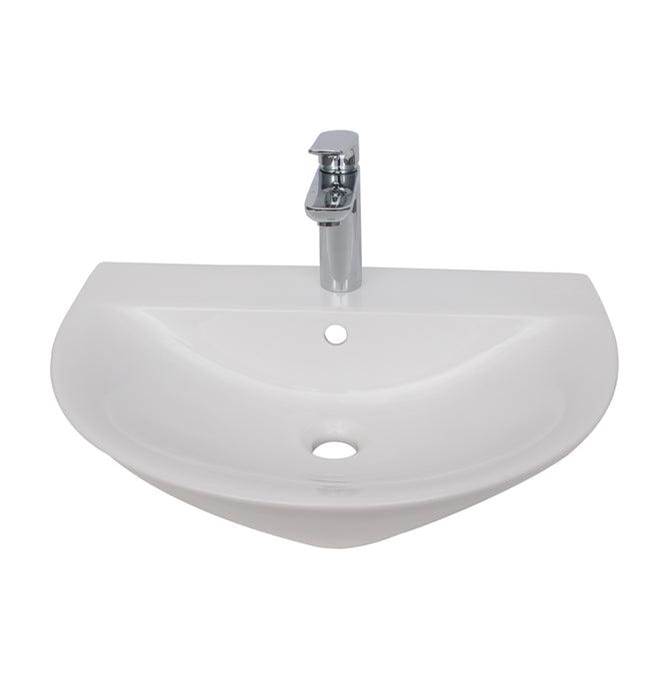 Barclay Wall Mounted Bathroom Sink Faucets item 4-1254WH