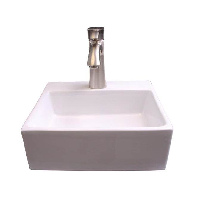 Barclay Wall Mounted Bathroom Sink Faucets item 4-9068WH