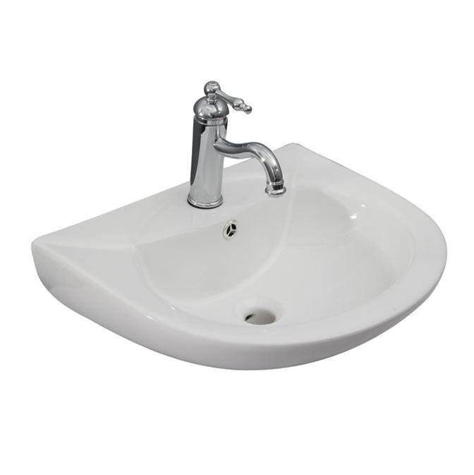 Barclay Wall Mounted Bathroom Sink Faucets item 4-9151WH