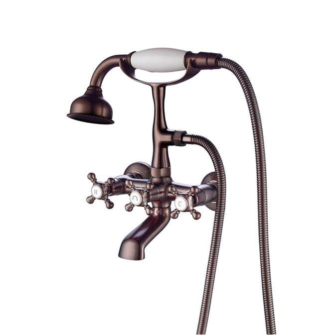 Barclay  Roman Tub Faucets With Hand Showers item 4610-MC-ORB