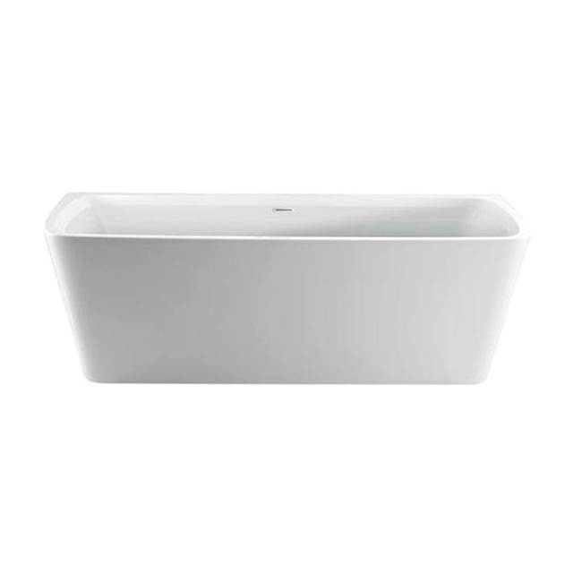 Russell HardwareBarclayVincent 71'' AC Rect Tub WH,w/Internal Drain Pipe, MB