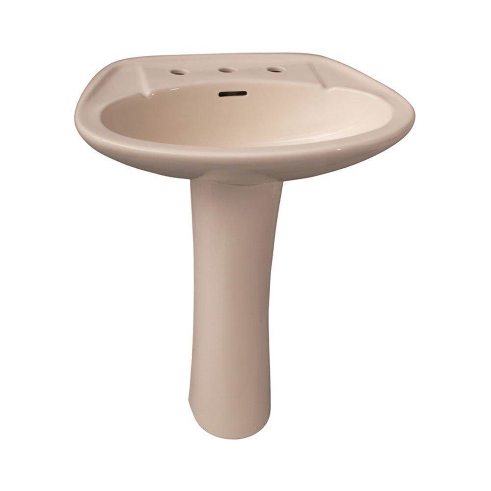 Russell HardwareBarclayMorning 650 Ped Lav Basin only8'' WS, Overflow,White