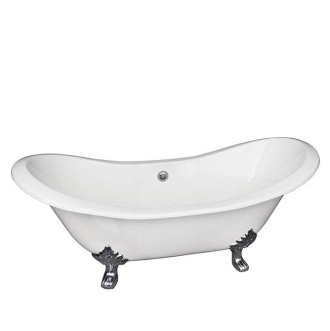 Barclay Clawfoot Soaking Tubs item CTDS7H61-WH-BL