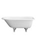 Barclay - CTR7H54-WH-BL - Clawfoot Soaking Tubs