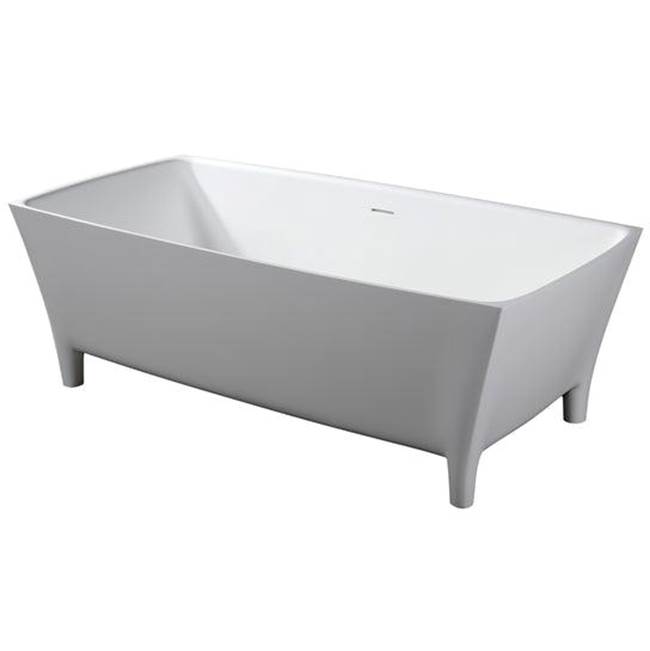 Barclay Free Standing Soaking Tubs item RTRECN67-WH
