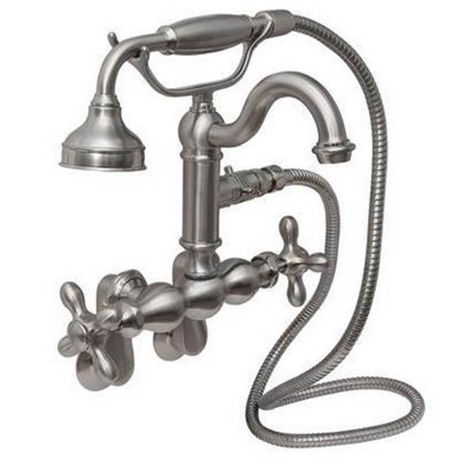 Barclay Deck Mount Roman Tub Faucets With Hand Showers item 4804-ML2-BN