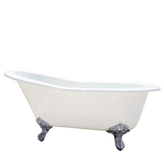 Barclay Clawfoot Soaking Tubs item CTS7H54I-WH-BN