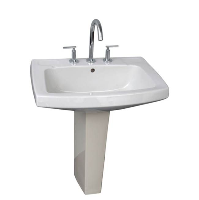Barclay Complete Pedestal Bathroom Sinks item 3-978WH