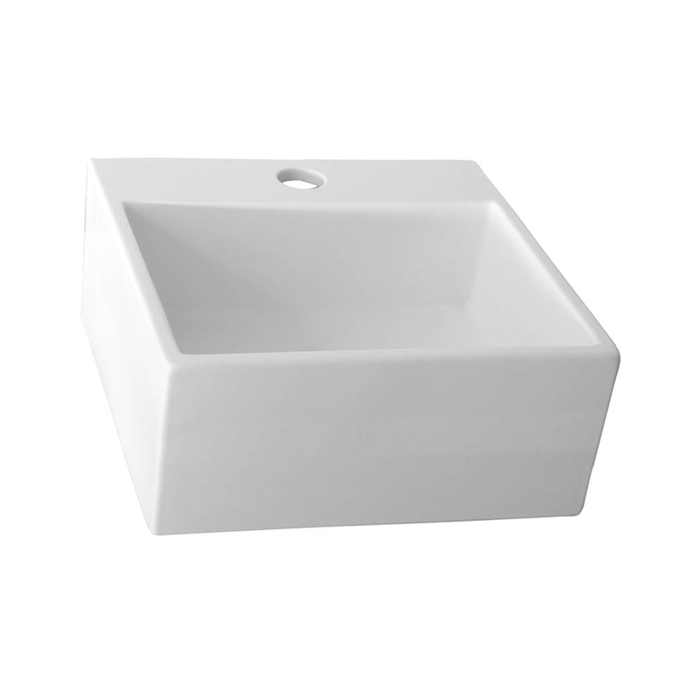 Barclay Wall Mount Bathroom Sinks item 4-381WH