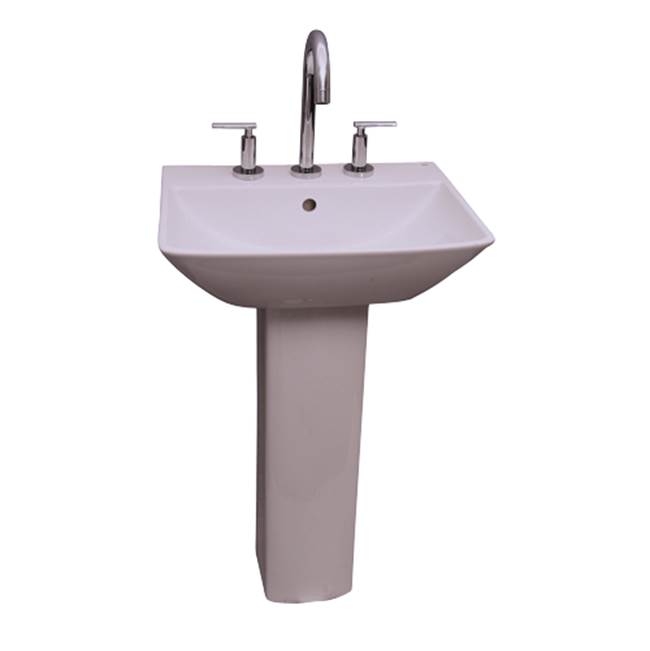 Barclay Complete Pedestal Bathroom Sinks item 3-778WH