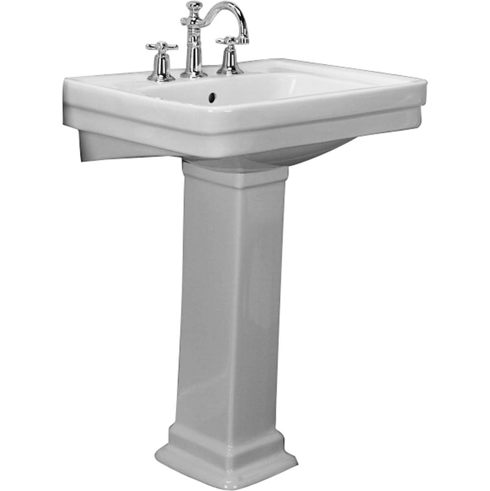 Barclay Complete Pedestal Bathroom Sinks item 3-664WH