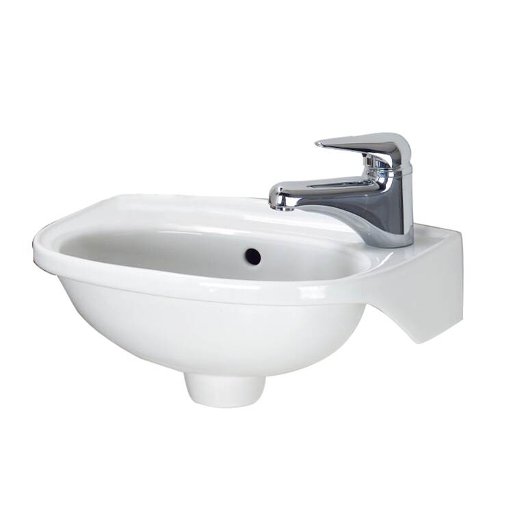 Barclay Wall Mount Bathroom Sinks item 4-551WH