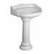 Barclay - B/3-658BQ - Complete Pedestal Bathroom Sinks