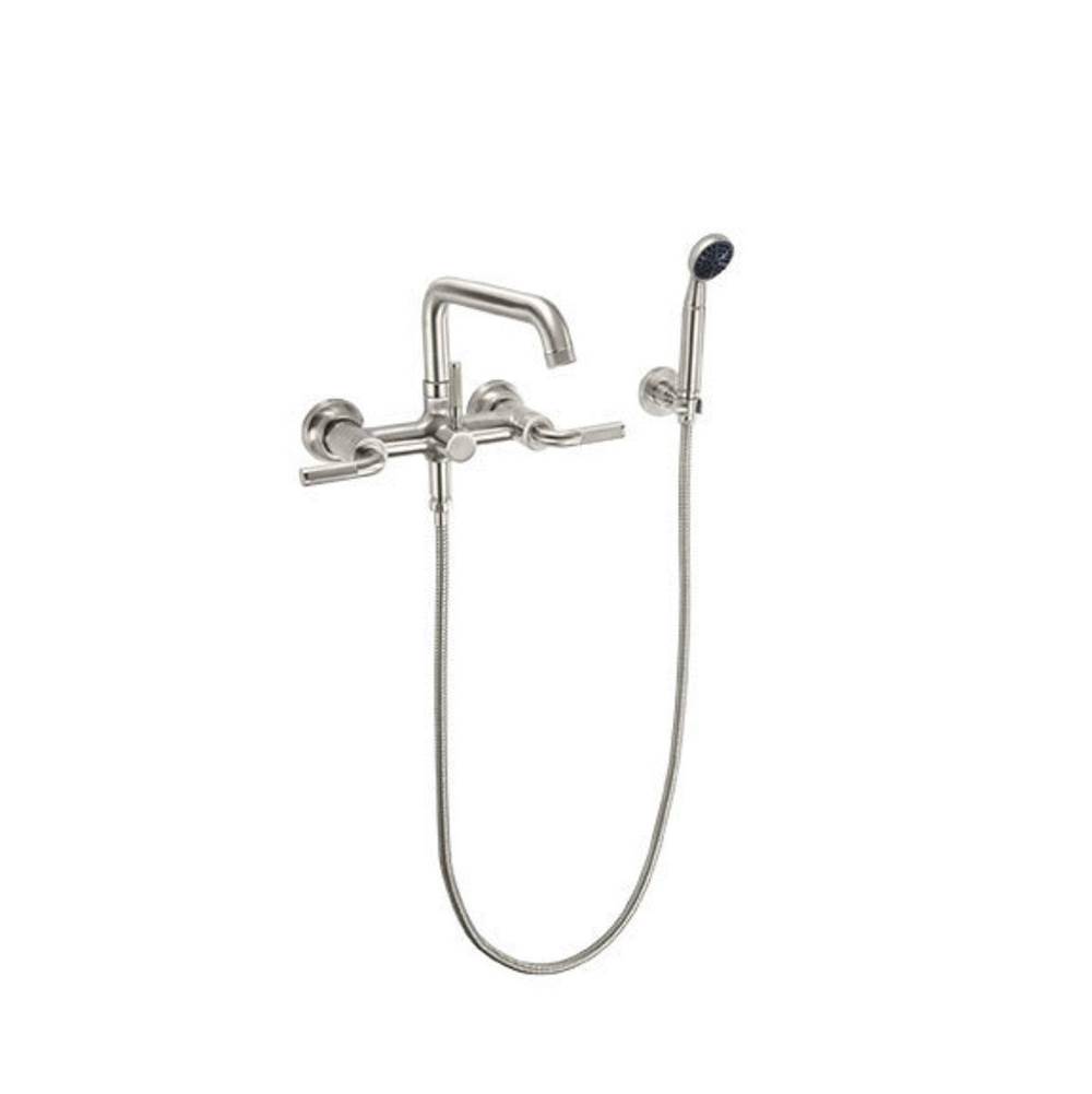 Russell HardwareCalifornia FaucetsIndustrial Wall Mount Tub Filler - Low Quad Spout