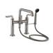 California Faucets - 0908-80WB.18-MWHT - Deck Mount Tub Fillers