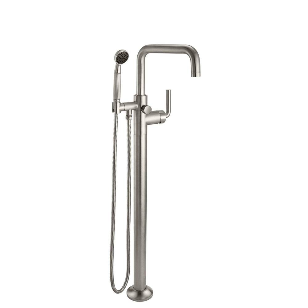 Russell HardwareCalifornia FaucetsIndustrial Single Hole Floor Mount Tub Filler - Quad Spout