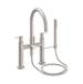 California Faucets - 1108-52F.18-MWHT - Deck Mount Tub Fillers