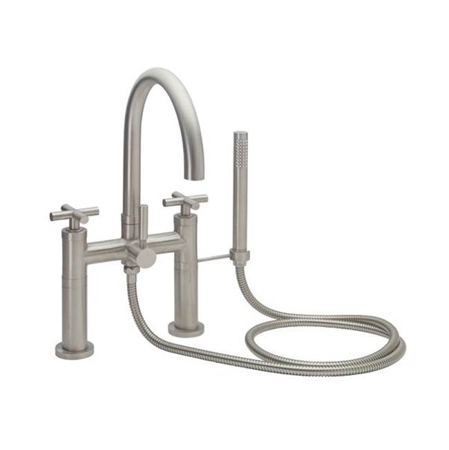 California Faucets Deck Mount Tub Fillers item 1108-E3.18-SBZ