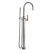 California Faucets - 1111-H74.20-MWHT - Floor Mount Tub Fillers