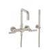 California Faucets - 1206-70.18-PB - Wall Mount Tub Fillers