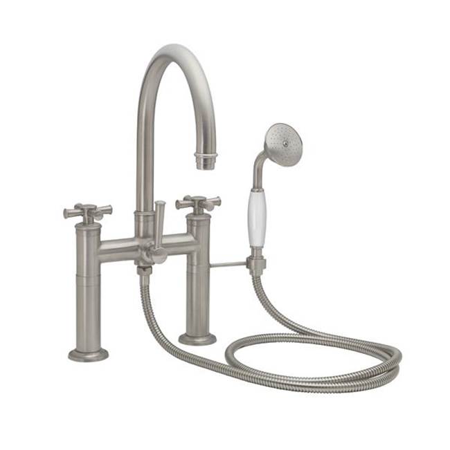 Russell HardwareCalifornia FaucetsTraditional Deck Mount Tub Filler - Arc Spout