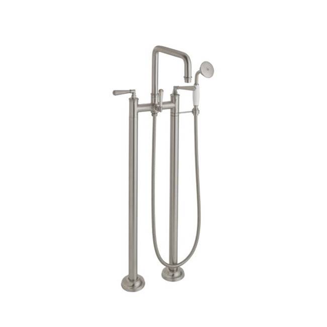 Russell HardwareCalifornia FaucetsTraditional Floor Mount Tub Filler - Quad Spout