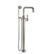 California Faucets - 1411-H47.18-ABF - Floor Mount Tub Fillers