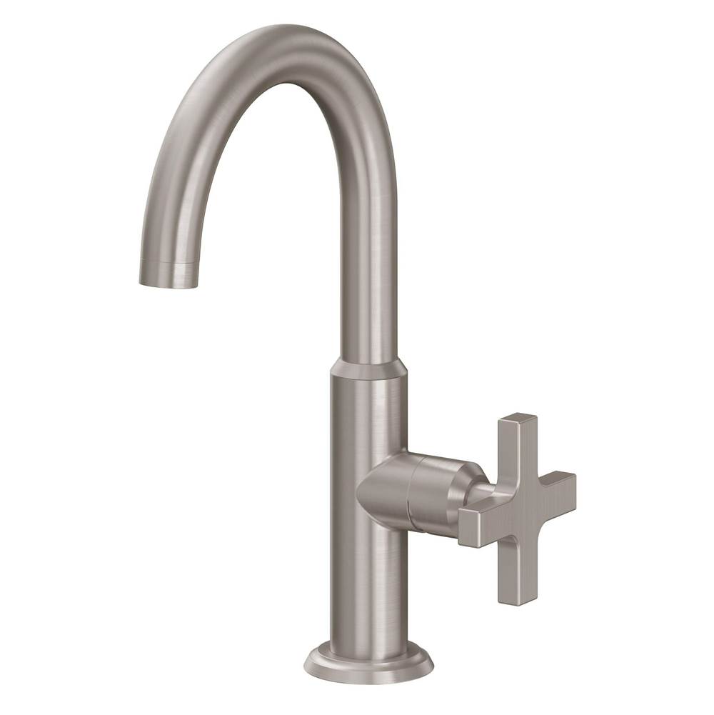California Faucets Single Hole Bathroom Sink Faucets item 4509X-1-MWHT