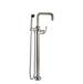 California Faucets - 8511.18-SN - Floor Mount Tub Fillers